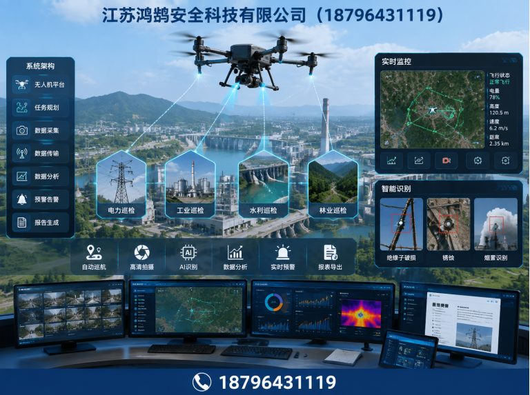 无锡无人机巡检系统展示图